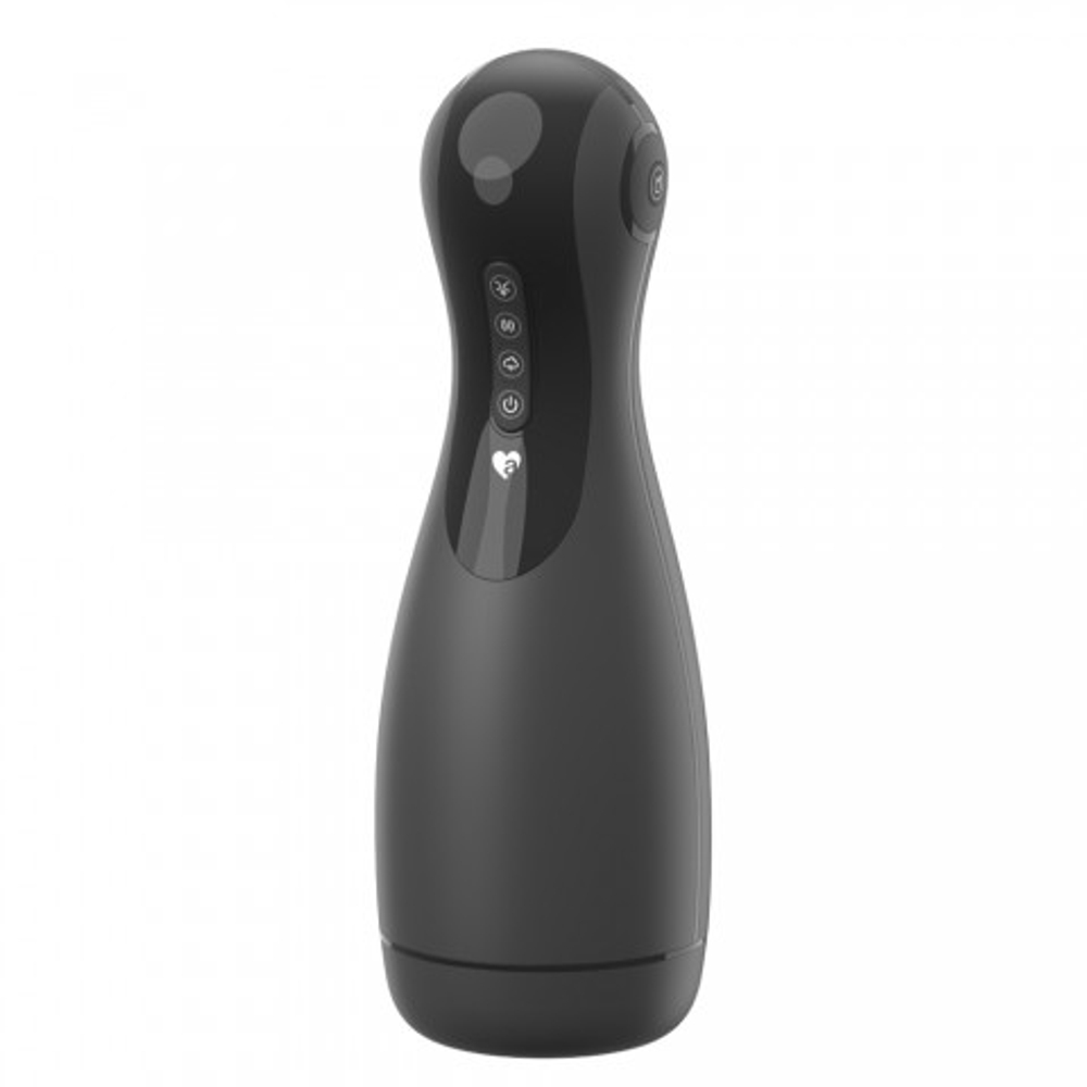 Инновационный мастурбатор Good night с имитацией орального секса от Amovibe (черный)