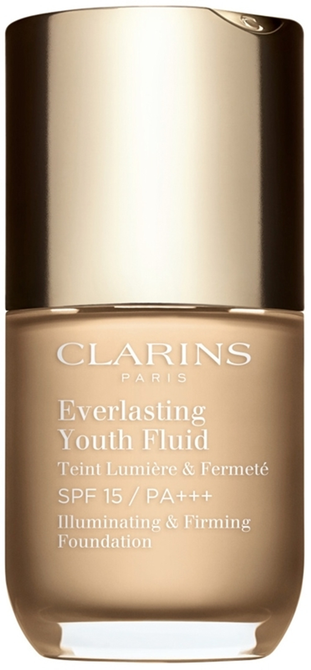 Clarins Everlasting Youth Fluid Foundation - Осветляющий тональный крем SPF 15, 30 ml