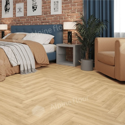 Ламинат Alpine Floor Herringbone 8 Pro LF102-5 Дуб Шампань