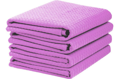 Комплект полотенец вафельных Home One 45х70 (4шт), сирень