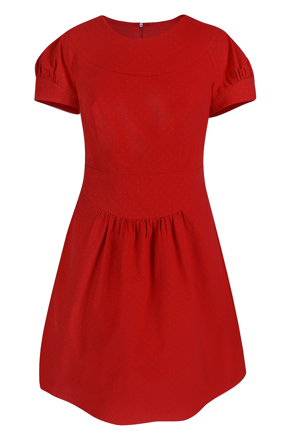 Платье женское 1542оп, Красная точка #429КрТ051542оп