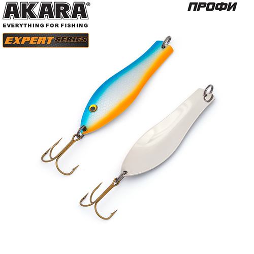 Блесна колебалка Akara Expert Профи 80 мм 10 гр. 1/SIL