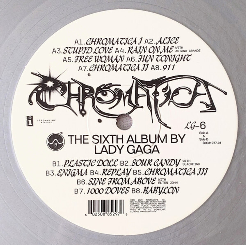 Lady Gaga- Chromatica (Европа 2020г.)