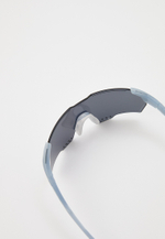 Спортивные очки HILX Gladiator (L) / Shiny Crystal Milky Light Grey / Black Mirror Lens