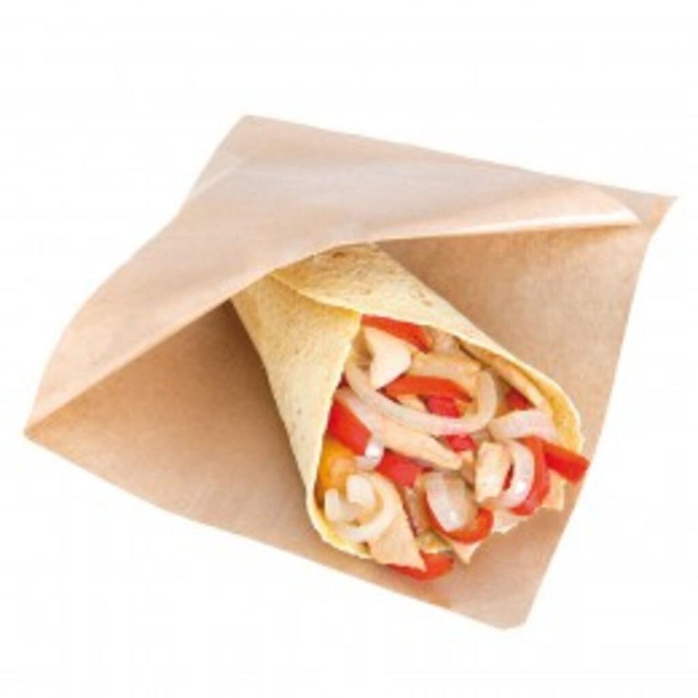 Конвертик для еды 12*12,2 см, крафт-бумага, 100 шт/уп, Garcia de PouИспания