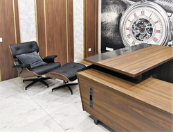 Кресло Eames Lounge с оттоманкой