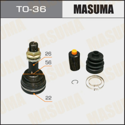 ШРУС Masuma TO-36 (22*56*26)