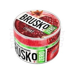 Бестабачная смесь для кальяна BRUSKO, 50 г, Гранат, Zero (М)