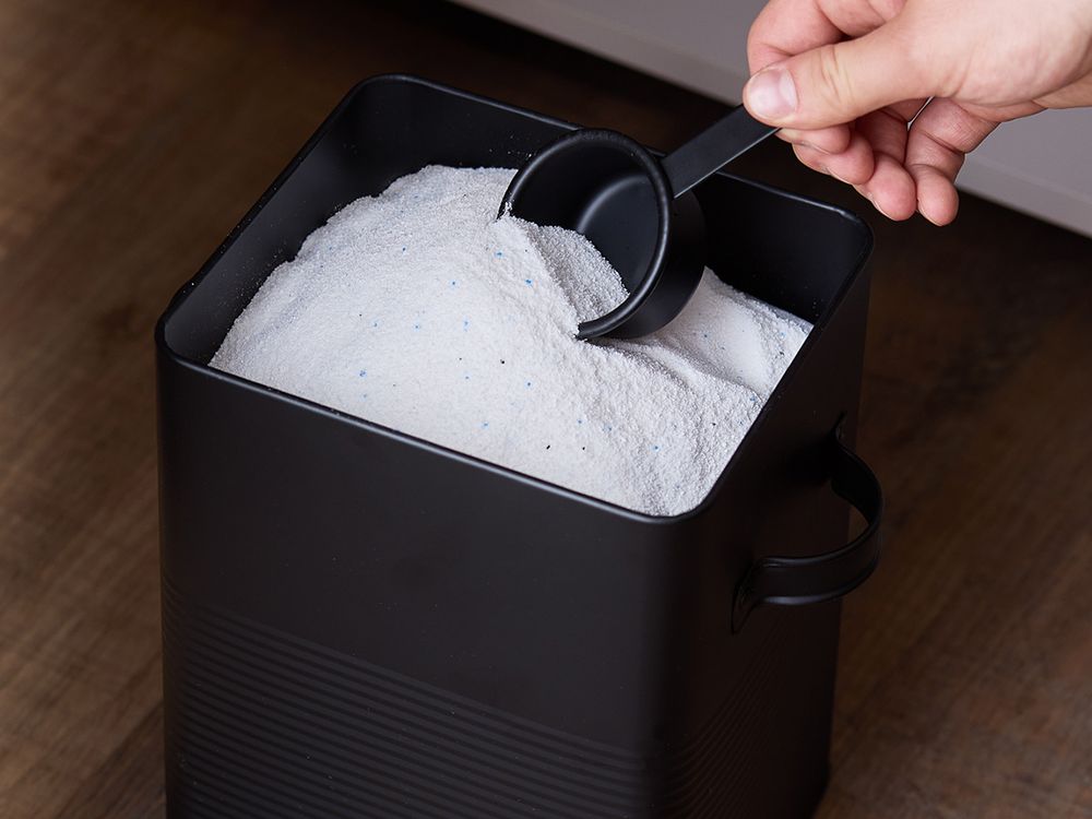 Банка для хранения универсальная Irmel, 6,2 л, с ложкой, графит