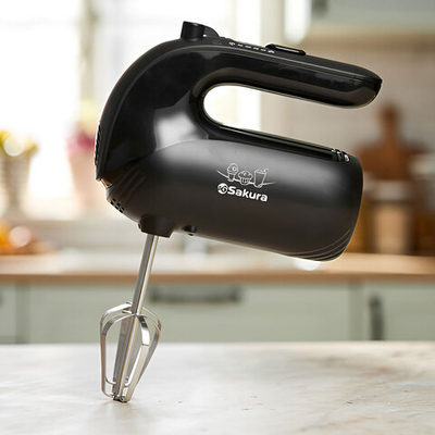 Миксер 200Вт 5 скоростей, SA-6317BK