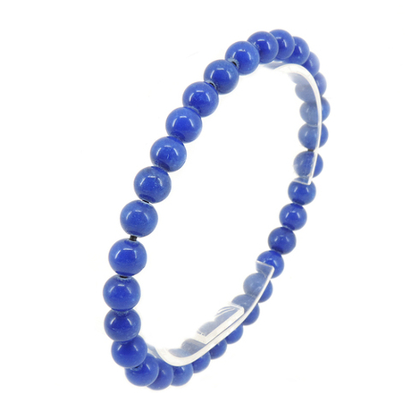 Браслет "Келли 6" кварцит синий
