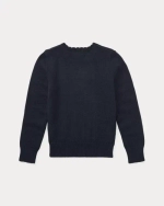 Хлопковый свитер с рисунком медвежонка Ralph Lauren