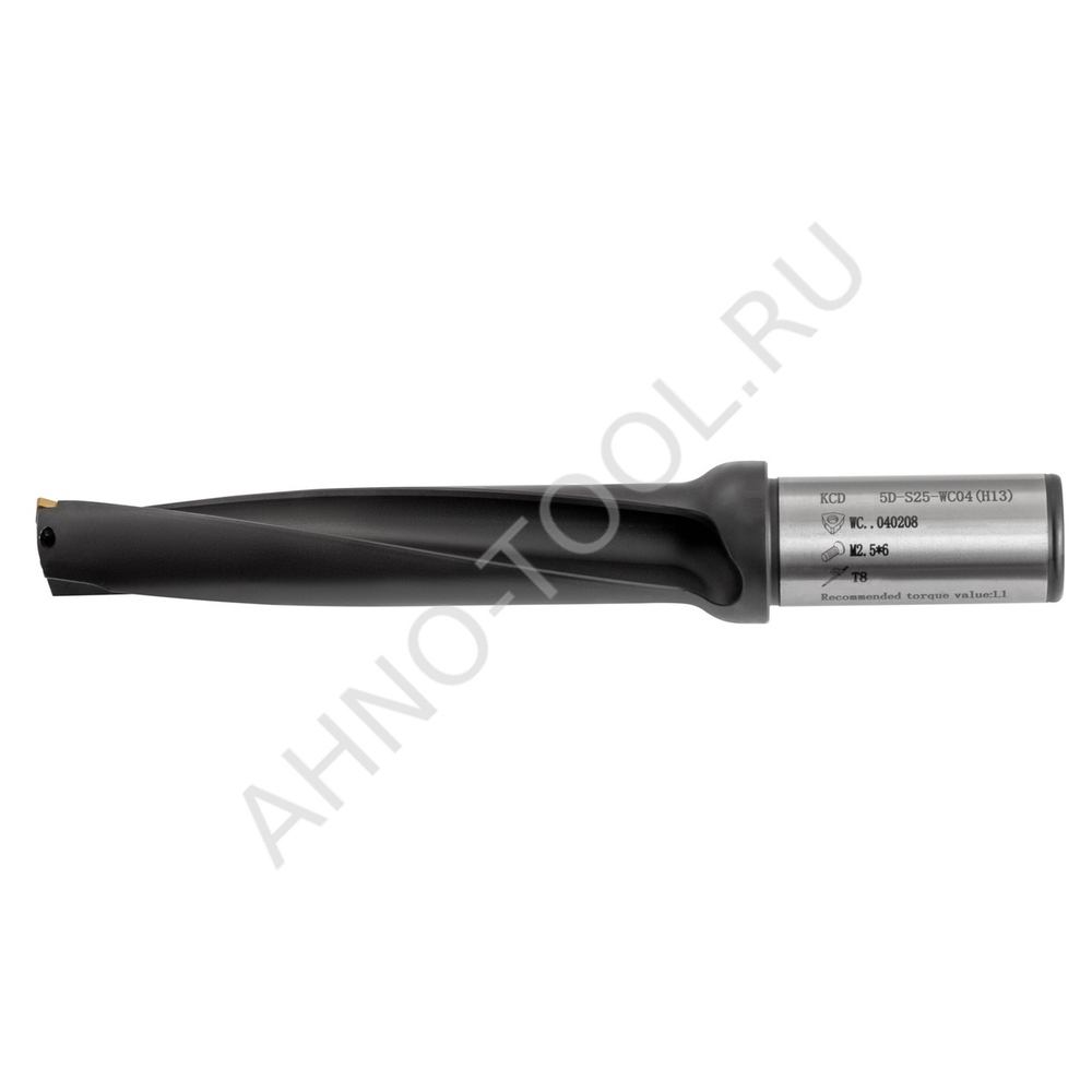 Сверло корпусное KCD220-5D-S25-WC04(H13) "ACCKee"