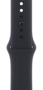 Apple Watch SE (2024) 44mm Midnight Aluminium Case with Midnight Sport Band (M/L)