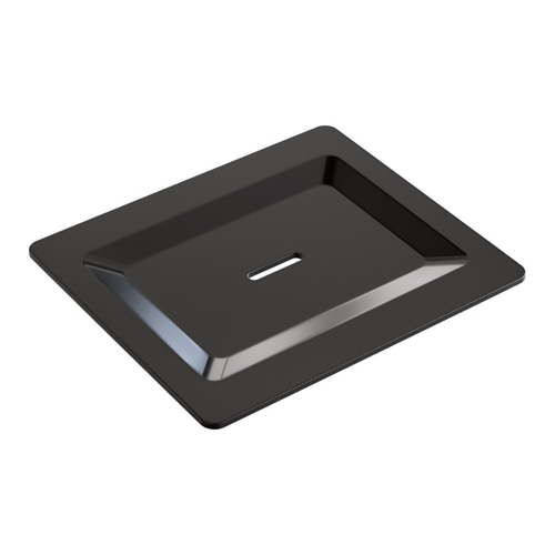 Boheme Мыльница для полки Shiny gunmetal/Глянцевый графит