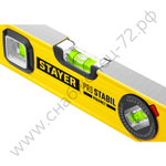 STAYER PRO STABIL, 1000 400 мм, усиленный профиль, магнитный уровень с поворотным глазком, Professional (3480-100)