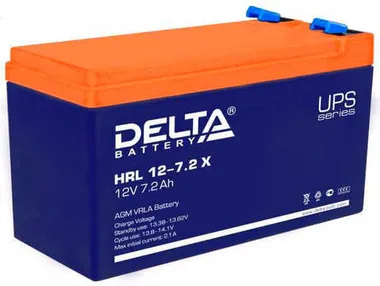 Аккумуляторы Delta HRL 12-7.2 Х - изображение 1 Аккумуляторы Delta HRL 12-7.2 Х - фото 1