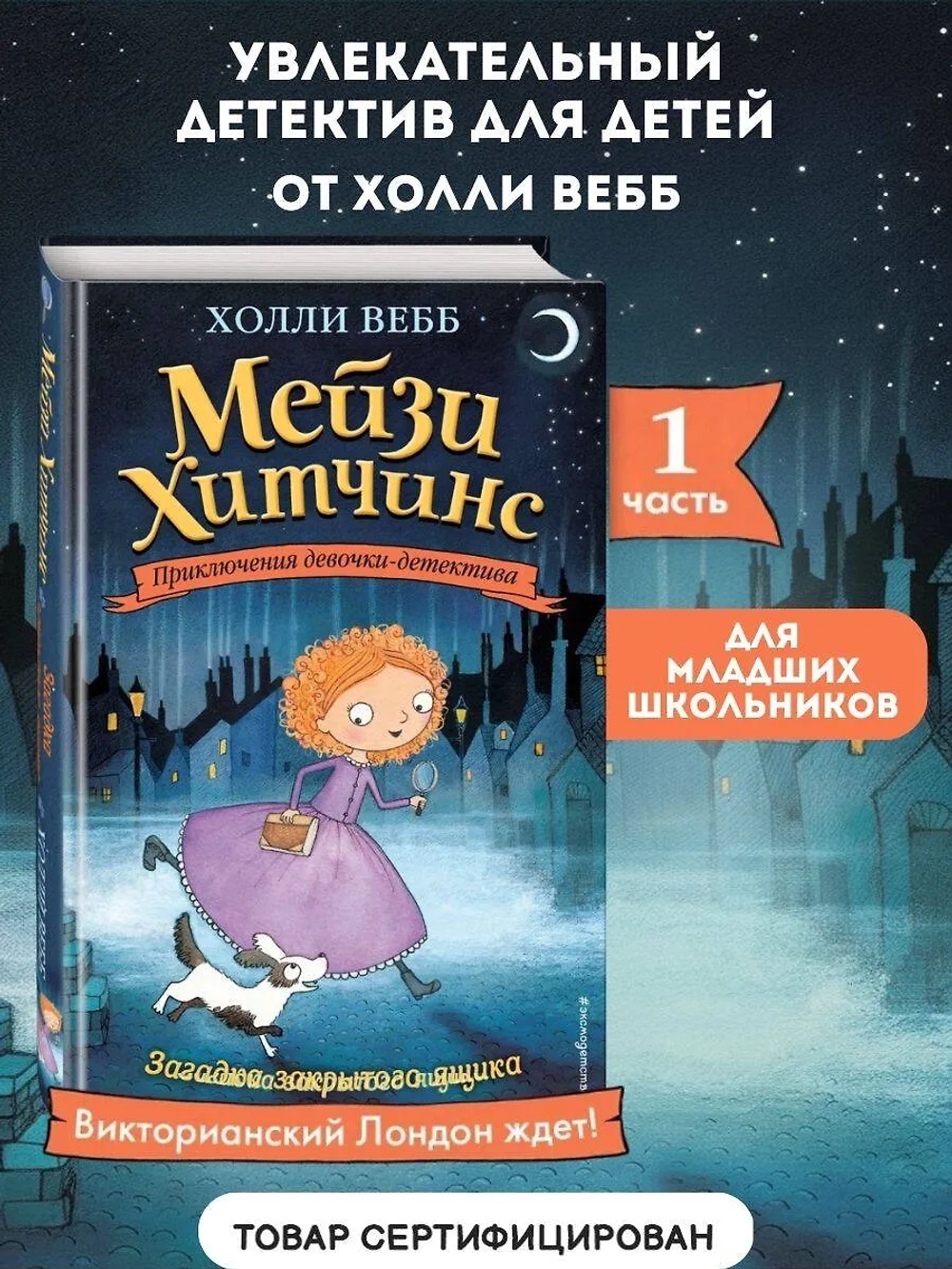 Мейзи Хитчинс. Загадка закрытого ящика (Автор - Холли Вебб) Книга первая