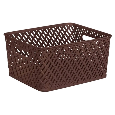 Корзина Плетенка (350х175) (корич.)