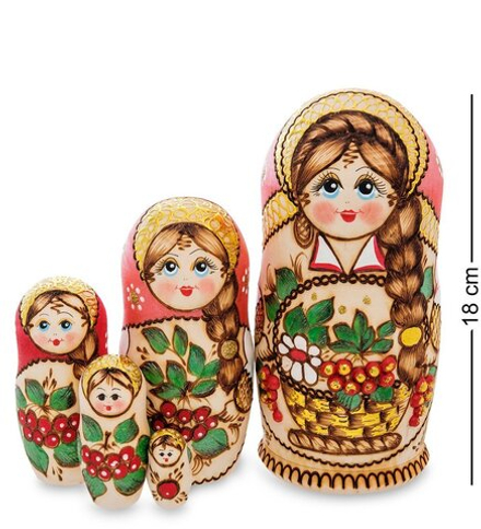 Народные промыслы МР-40/ 4-B Матрешка 5м «Анастасия»