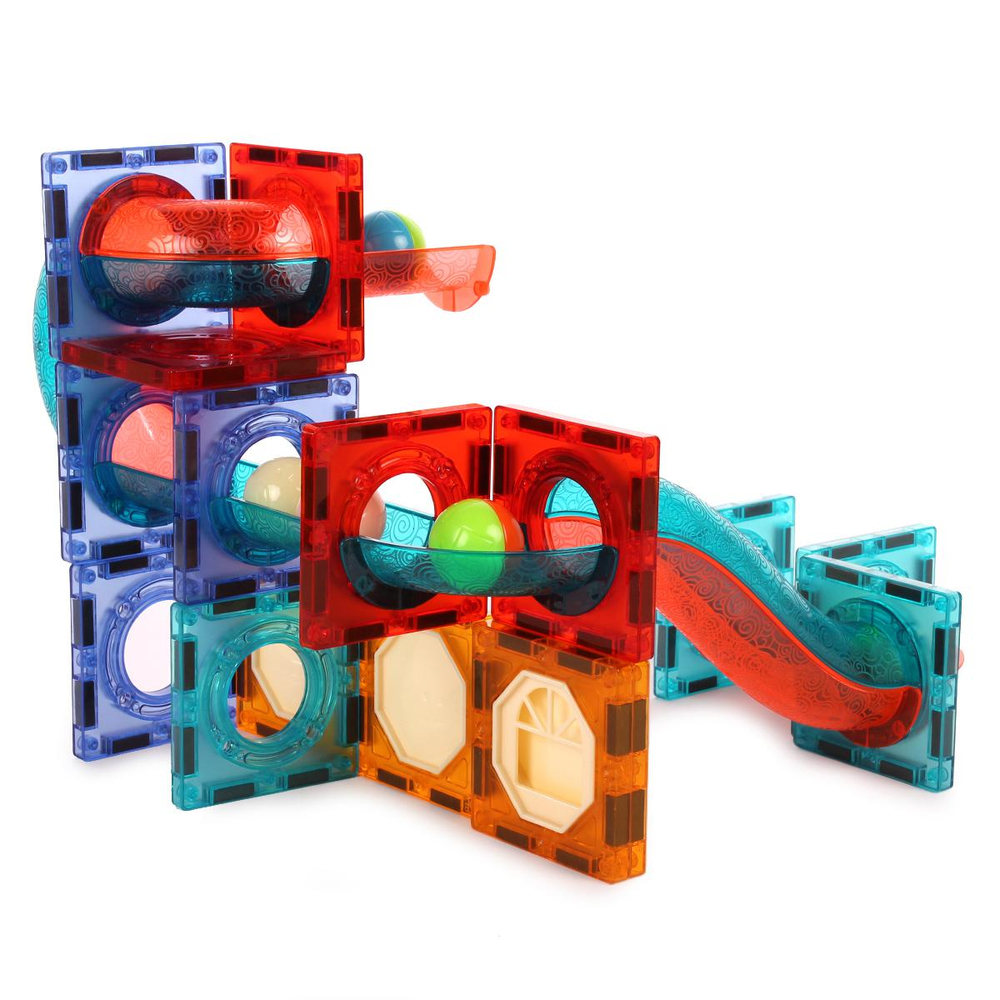 Конструктор магнитный 49эл., коробка 8001