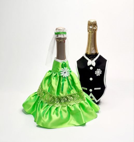 Украшение на шампанское