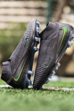 Бутсы Nike Phantom 6 High Elite FG - серый