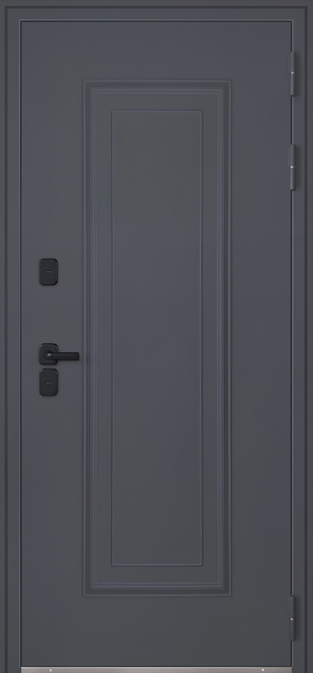 Стальная дверь "Уистлер" (терморазрыв 3к). Заказная модель.