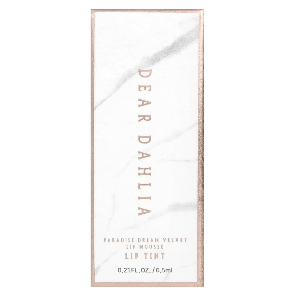 Dear Dahlia, Бархатный мусс для губ Paradise Dream, оттенок для губ, балет, 6,5 мл (0,21 жидк. Унции)