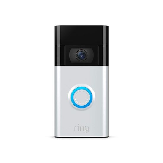 Беспроводной Видеозвонок Ring Video Doorbell (2nd gen) для iOS/Android, silver