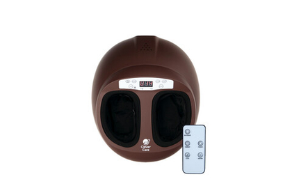 Массажер для ног CleverCare Оазис с пультом ДУ, цвет коричневый