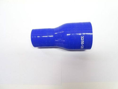 Патрубок силикон прямой с переходом d 32/50, L 120 мм, 4 нити, стенка 5 мм (CARUM)