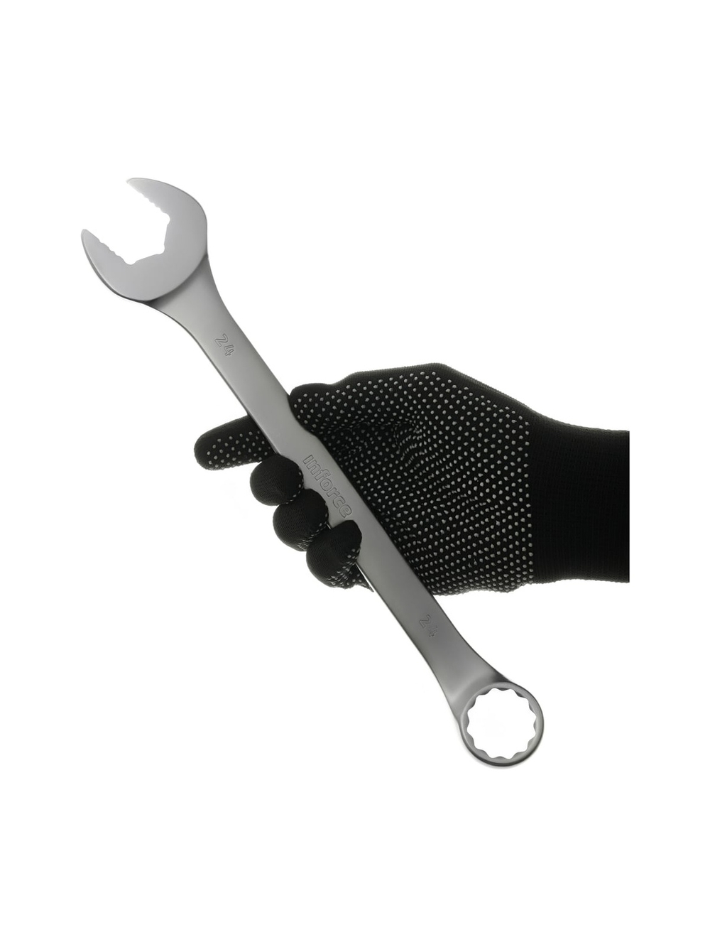 Комбинированный ключ 24мм Inforce, Сталь Cr-V, профессиональный, 06-05-23