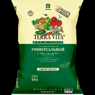 Грунт Живая земля "Универсальная" 10л