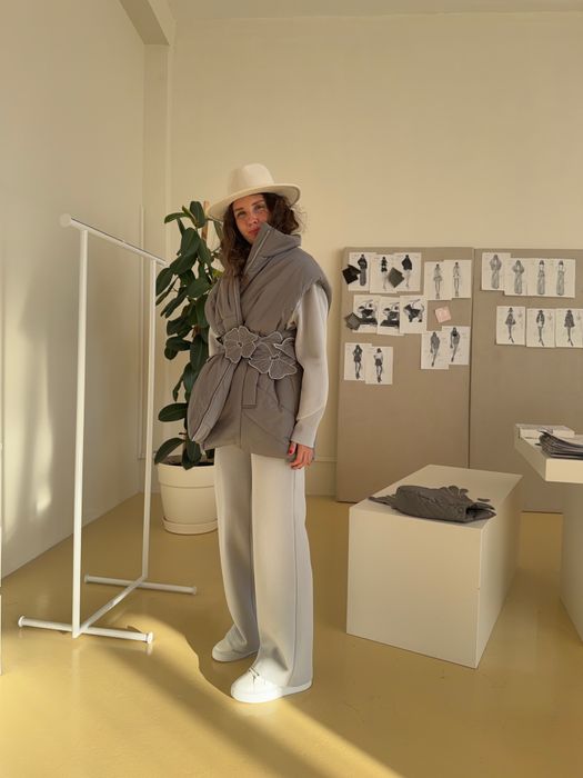 ПОЯС БОББИ СЕРЫЙ