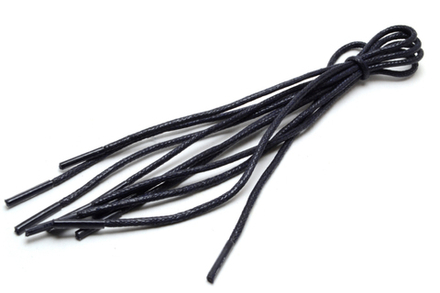 Шнурки  "Gamma"   ХБВ 100/2   вощеные   2 мм  100 см  1 пара, цв.синий