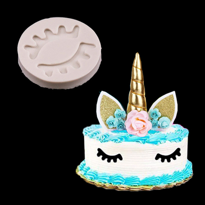 Силиконовый молд "Реснички" 45мм, Caramella