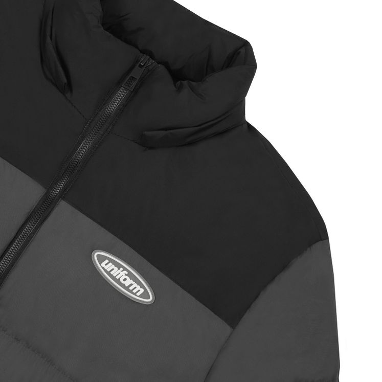 Куртка UNIFORM Puffer STREET, серо-черный