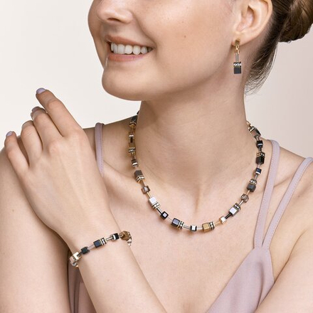 Браслет Coeur de Lion Grey-Gold 2839/30-1216