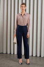 22880 Блузка женская (кофейный)