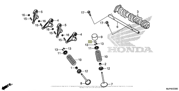 Honda Шайба регулировочная 9.5мм 195 14931-MBB-000