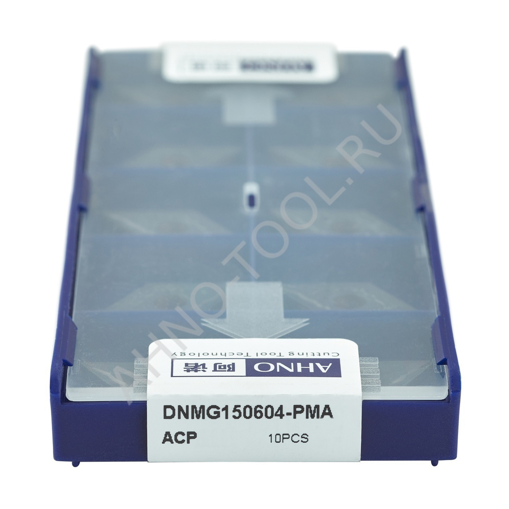 Пластина твердосплавная ISO DNMG150604-PMA ACP10E AHNO  по стали, чистовая