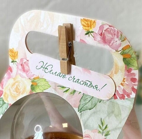 Набор декоративных мини прищепок 2,5 см, 50 шт