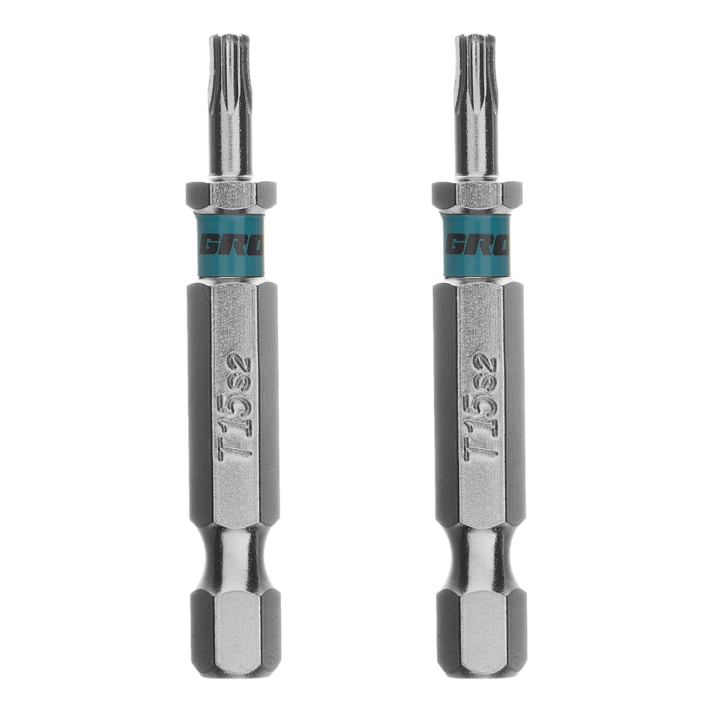 Бита Torx 30х50мм, сталь S2, шестигр., 2 шт. Gross 114172