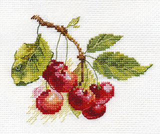 "Вишня"-0-140  вышивка