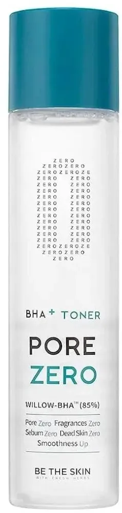 Тонер для сужения пор и борьбы с черными точками BE THE SKIN BHA+ Toner Pore Zero 150 мл