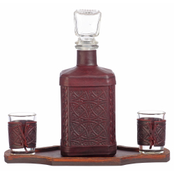 Графин «Вневедомственная охрана-1» с накладкой из стали