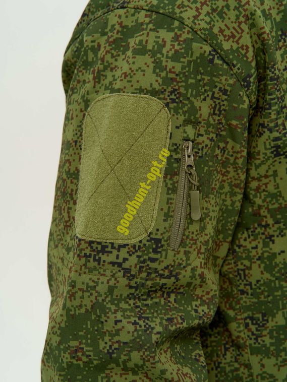 Костюм тактический утепленный Softshell Пиксель