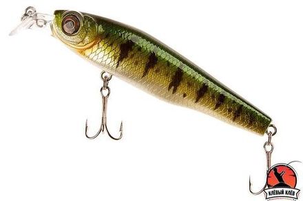 Воблер ADUSTA Twitch Shiner Liner 90F 12гр #021 Yellow Perch