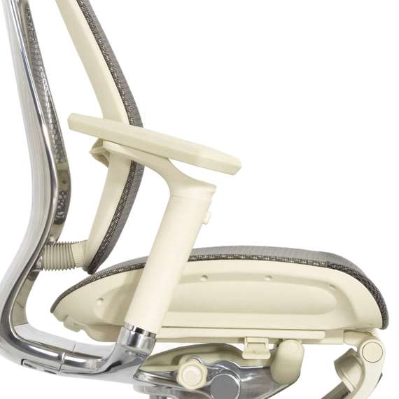 Кресло EXPERT 2 SPRING RSPM 01-G (сидение MAX с поднож, подлокотн 6D(360), сетка сер/каркас светл)